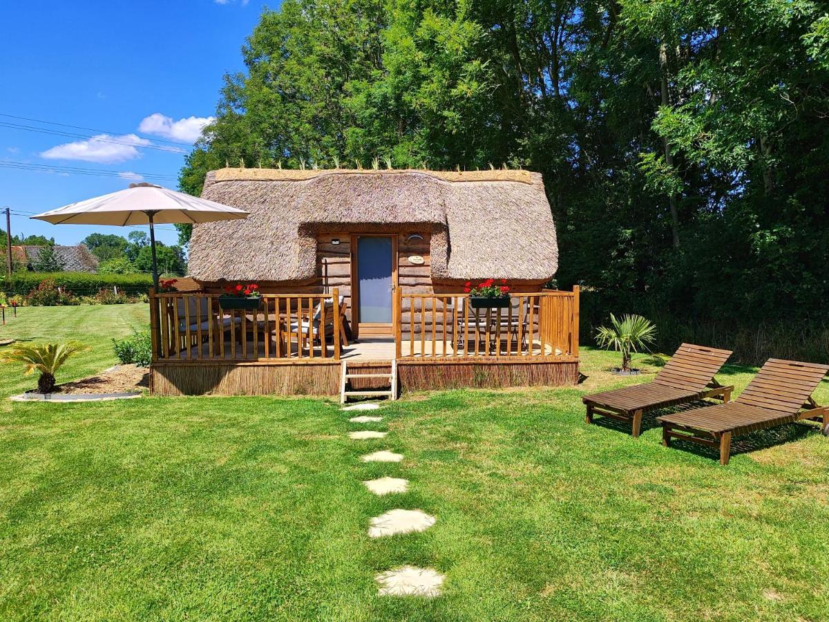 Les Mini-Chaumieres Villa Saint-Martin-Saint-Firmin Екстериор снимка